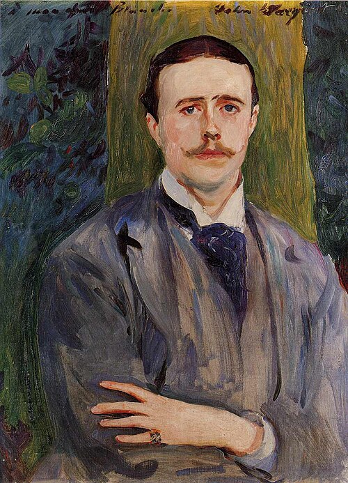 Portrait of Jacques-Émile Blanche, John Singer Sargent, c. 1886.